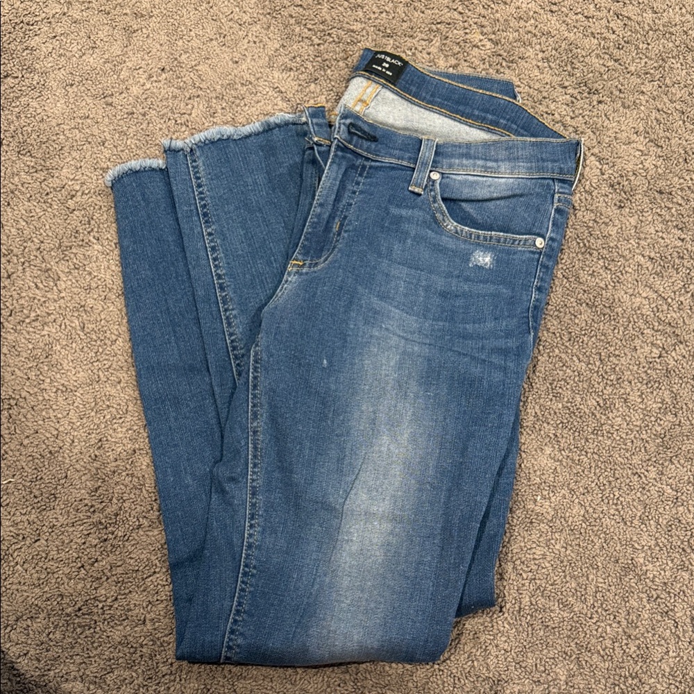 Just Black Women's Classic Blue Skinny Jeans